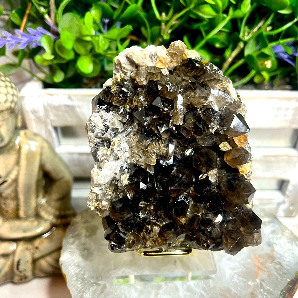 Smokey Quartz Cluster